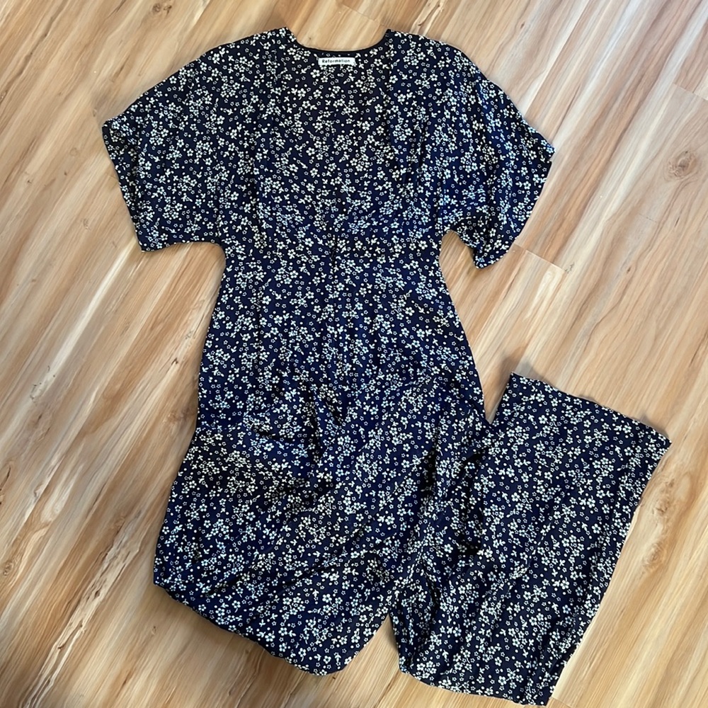 Reformation jump suit